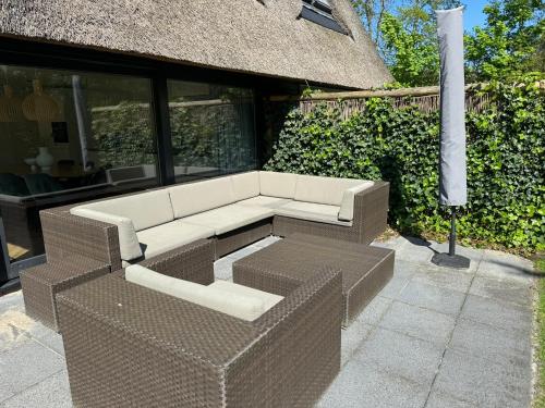 Χώρος καθιστικού στο Vakantiewoning Oerd Ameland