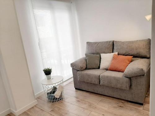 Χώρος καθιστικού στο Confortable apartamento en Elche