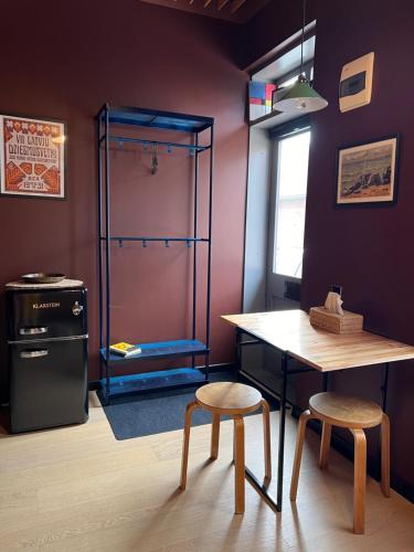Η κουζίνα ή μικρή κουζίνα στο TACIS design apartment