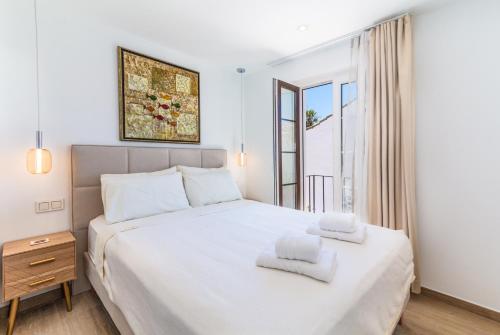 Ένα ή περισσότερα κρεβάτια σε δωμάτιο στο Townhouse El Naranjal