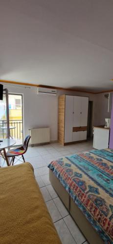 Ένα ή περισσότερα κρεβάτια σε δωμάτιο στο Guesthouse Ivan