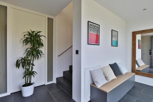 Χώρος καθιστικού στο Moderne Studio-Wohnung - Lichtblick