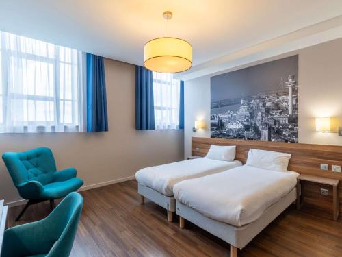 Postel nebo postele na pokoji v ubytování Aparthotel Adagio Liverpool City Centre