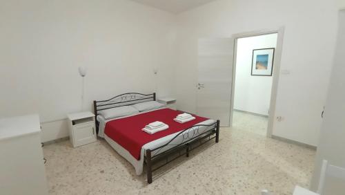 Ένα ή περισσότερα κρεβάτια σε δωμάτιο στο Marty's home