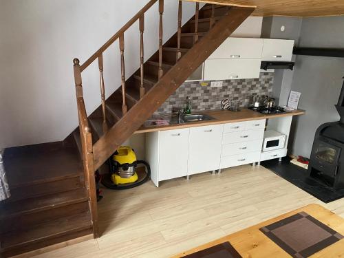Kuchyň nebo kuchyňský kout v ubytování Salt Key House R