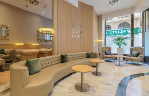 Un lugar para sentarse en Hotel Gótico