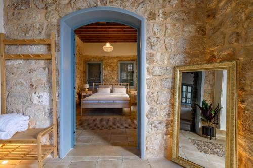 Postel nebo postele na pokoji v ubytování Siwar Boutique Suites