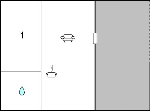 diagrama de las fases de una reacción en un reactor de reacción en Juelsminde Campinghytte, en Juelsminde
