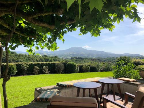 Magnifique maison basque du 18ème avec vue exceptionnelle