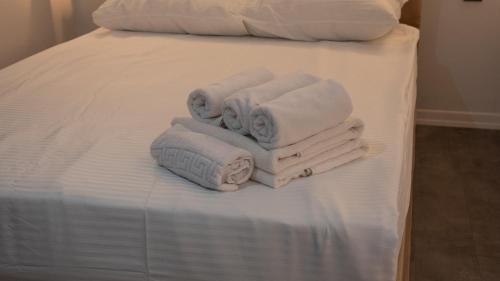 Postel nebo postele na pokoji v ubytování Global Termal Hotel
