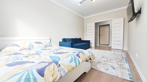 Llit o llits en una habitació de Нова сити
