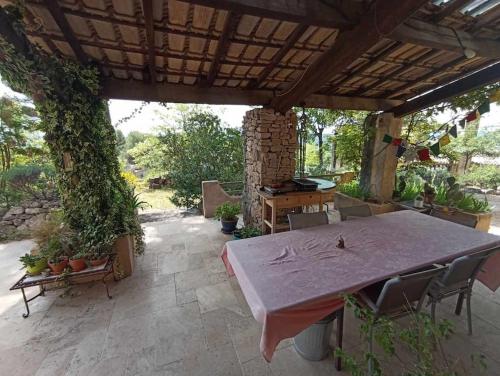 Photo de la galerie de l'établissement Maison Provençale avec jacuzzi, à Pierrevert