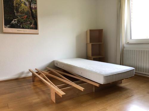 Llit o llits en una habitació de Rhein-Flair