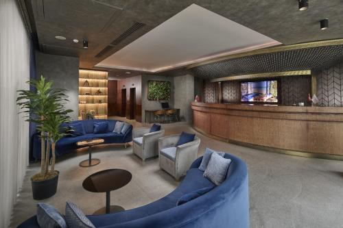 Ruang duduk di Sinema Hotel Ordu