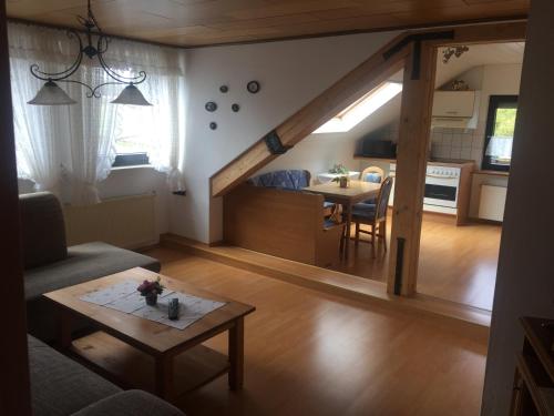 Kuchyň nebo kuchyňský kout v ubytování Übernachten im Café Restaurant Vedder