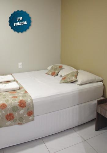 Iracema Mar Hotelにあるベッド