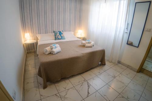 Posteľ alebo postele v izbe v ubytovaní Hippocampus B&B