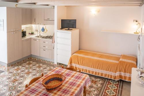 Η κουζίνα ή μικρή κουζίνα στο Residenza Il Limone
