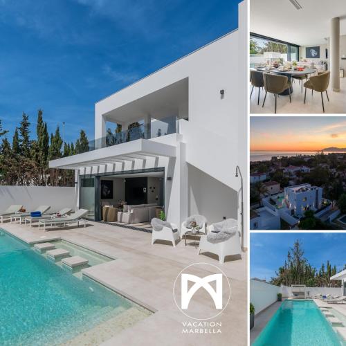 VACATION MARBELLA I Villa Marbesa White Pearl, Two Private Pools, 3min walk to the Beach, Fastest WiFi, Built in 2024