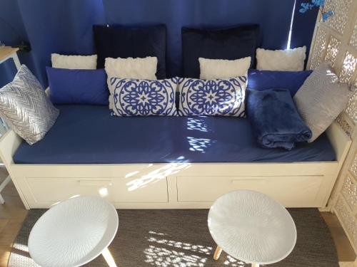 Χώρος καθιστικού στο Spa Ibiza Dosrius