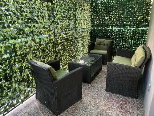 Ruang duduk di Apartman Mira
