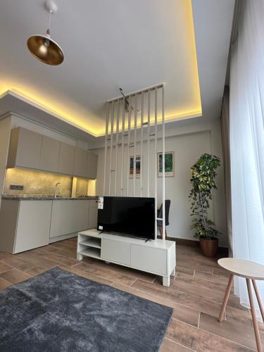 Kuchyň nebo kuchyňský kout v ubytování Vista Living Apartments