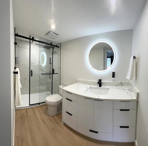 Koupelna v ubytování Premium Deluxe PeachView Suites 3BR