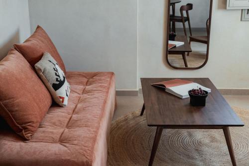 Гостиная зона в Peranosa the Residency