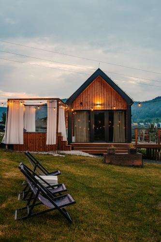 Sarnia Łąka Domek 2 z Prywatnym Jacuzzi