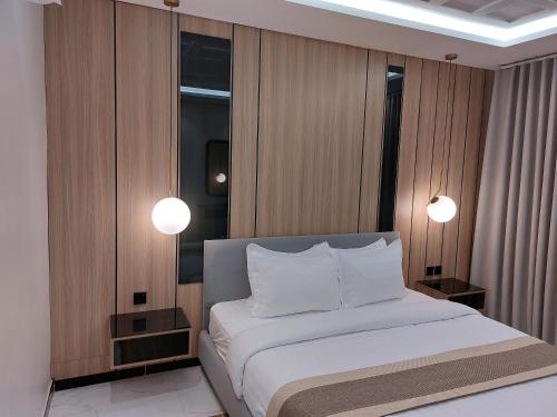 Katil atau katil-katil dalam bilik di Elite House