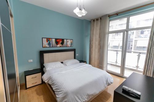 Katil atau katil-katil dalam bilik di K&M apartment