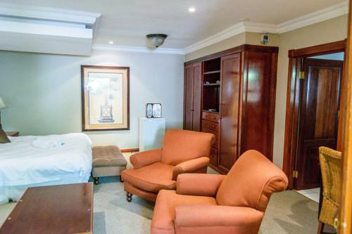 Χώρος καθιστικού στο RIETONDALE LODGE