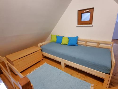 Postel nebo postele na pokoji v ubytování Apartmány Krásné zátiší