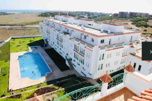 Πισίνα στο ή κοντά στο Luxurious holiday apartment achakar pool &beach