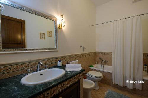 Ένα μπάνιο στο Appartamenti Esther