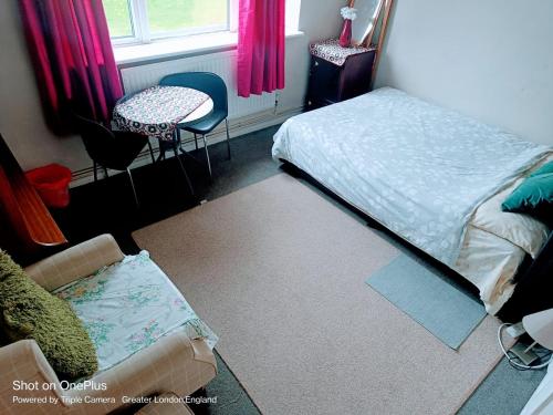 Katil atau katil-katil dalam bilik di London's B& B