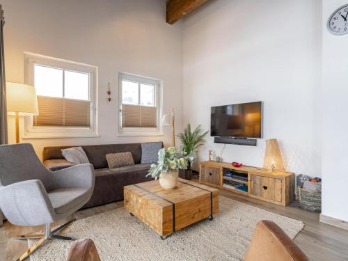 TV a/nebo společenská místnost v ubytování Luxury Tauern Suite Walchen-Kaprun 3