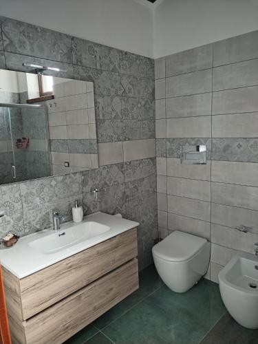 Ein Badezimmer in der Unterkunft Dimora Rurale Valerio