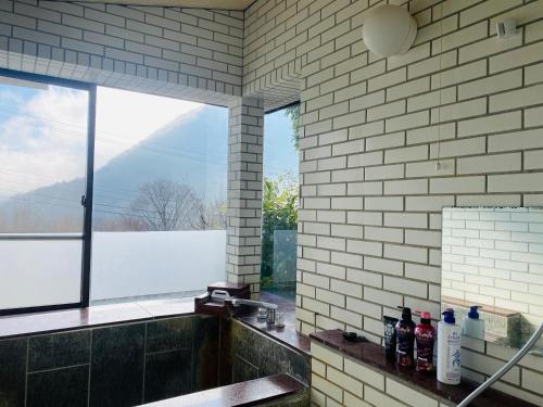 別荘から撮影された、または一般的な山の景色