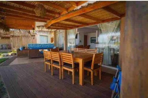 Posezení v ubytování Casa Agua Marina 5_ Villa Nautica