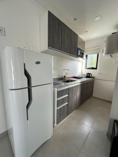 Kuchyň nebo kuchyňský kout v ubytování Chajari Suites