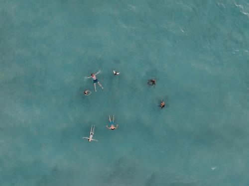 Clientes alojados en Howzit Hostels Hawaii