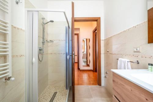Ένα μπάνιο στο Casa Ida