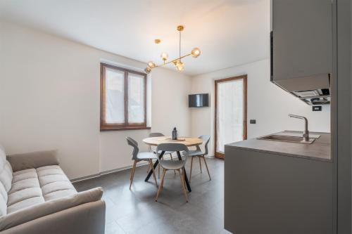 Η κουζίνα ή μικρή κουζίνα στο Residence Alessio