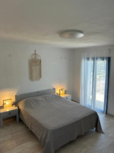 Ένα ή περισσότερα κρεβάτια σε δωμάτιο στο The Olive House