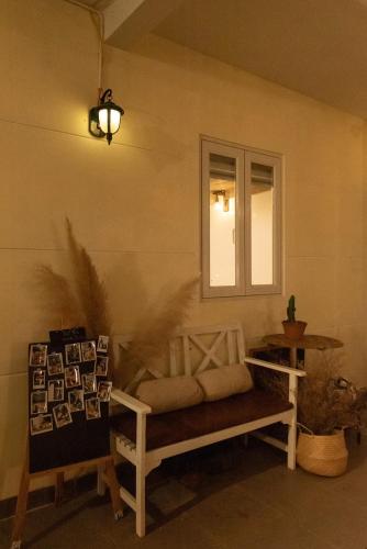 Ruang duduk di Chái Nho Homestay
