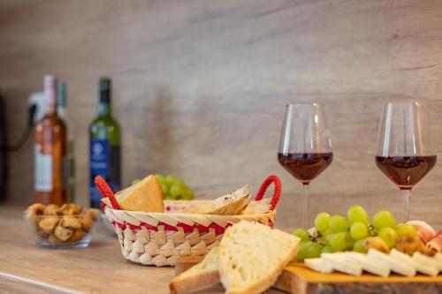 Nápoje v ubytování Apartment Biokovo Residence J