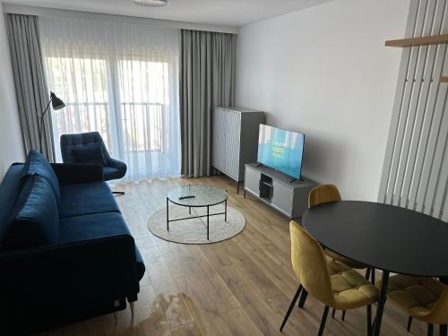 Μια τηλεόραση ή/και κέντρο ψυχαγωγίας στο Apartamenty Wroclawia Centrum