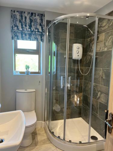 Koupelna v ubytování Lilac Cottage