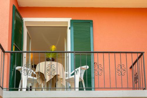 Balkón nebo terasa v ubytování Hotel Garni dei fiori